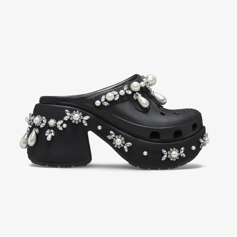 SIMONE ROCHA X Crocs Women's Siren Spiked Clog Black